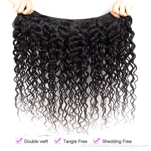Double drawn human hair bundles vendor wholesale raw virgin remy brazilian cuticle aligned braiding human hair extension bundles